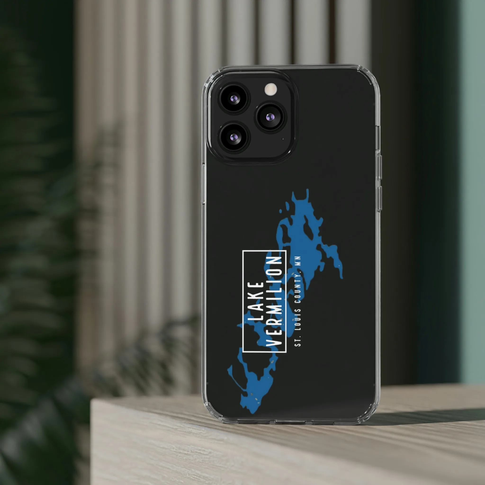 Lake Vermilion MN - Clear Cell Phone Cases