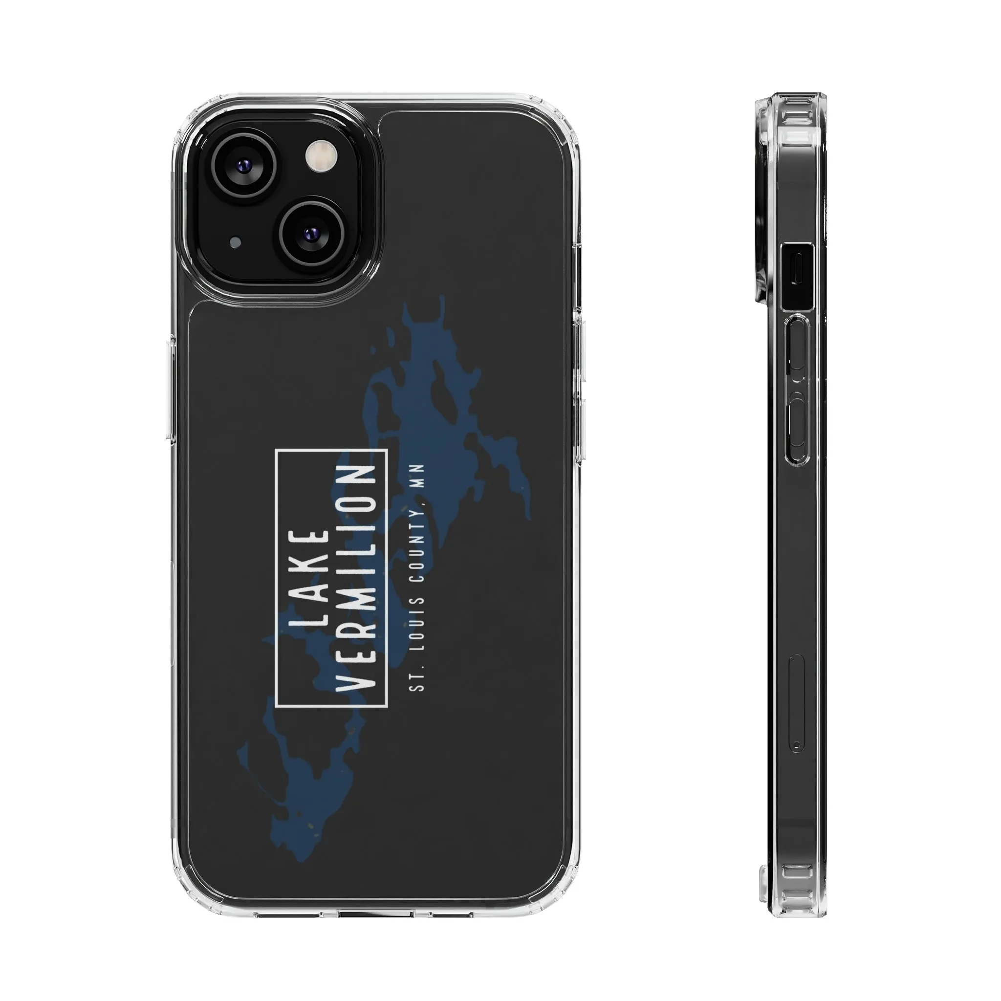 Lake Vermilion MN - Clear Cell Phone Cases