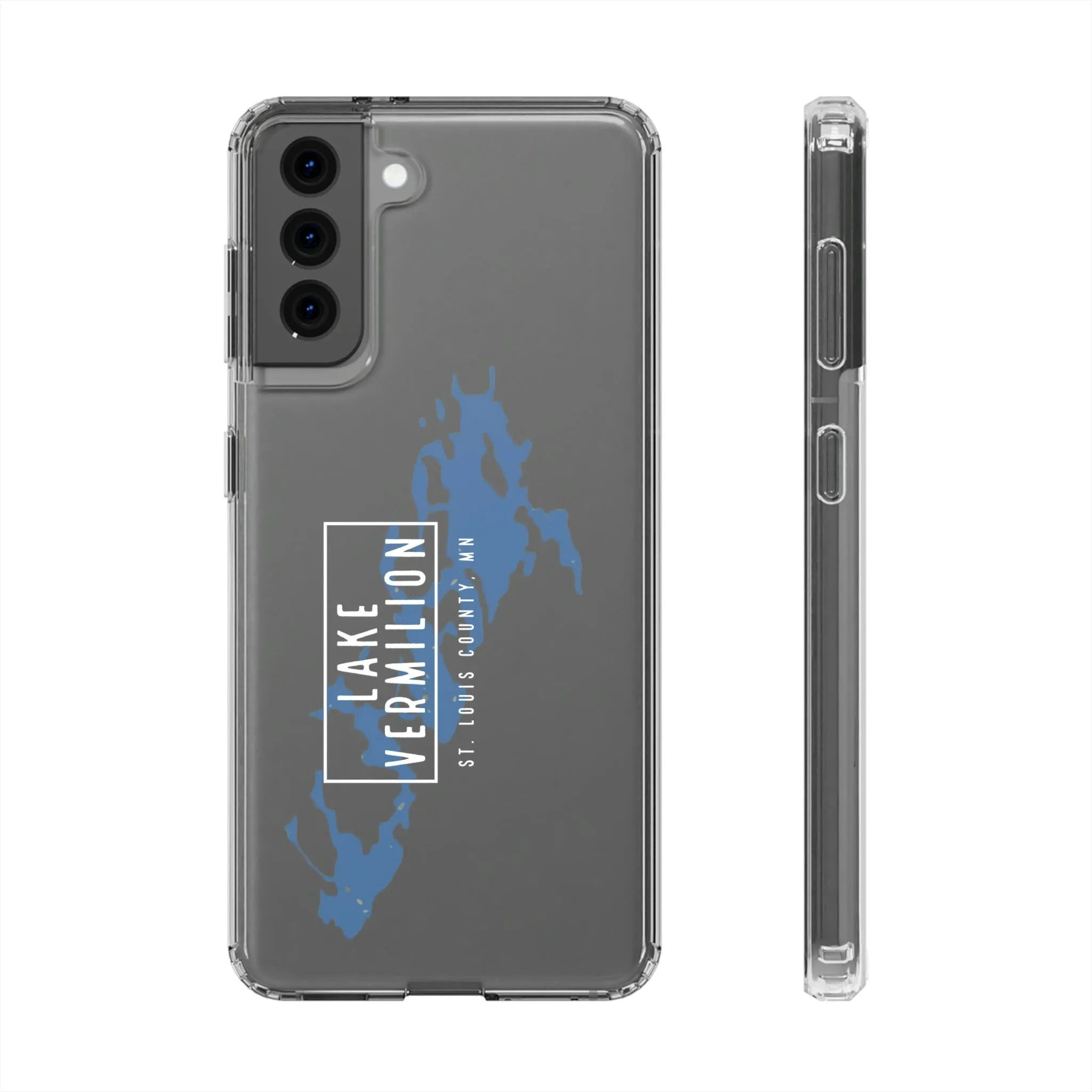Lake Vermilion MN - Clear Cell Phone Cases
