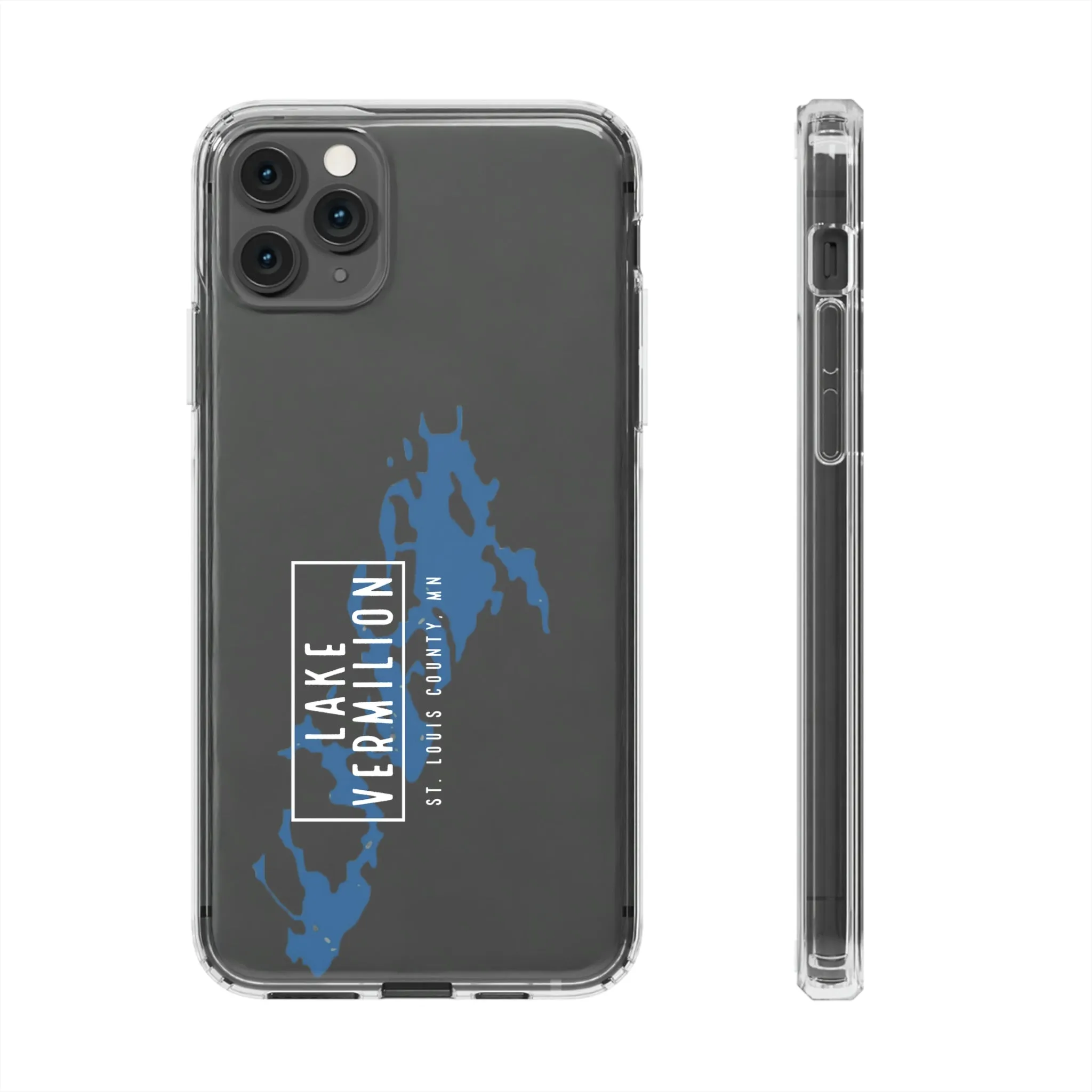 Lake Vermilion MN - Clear Cell Phone Cases