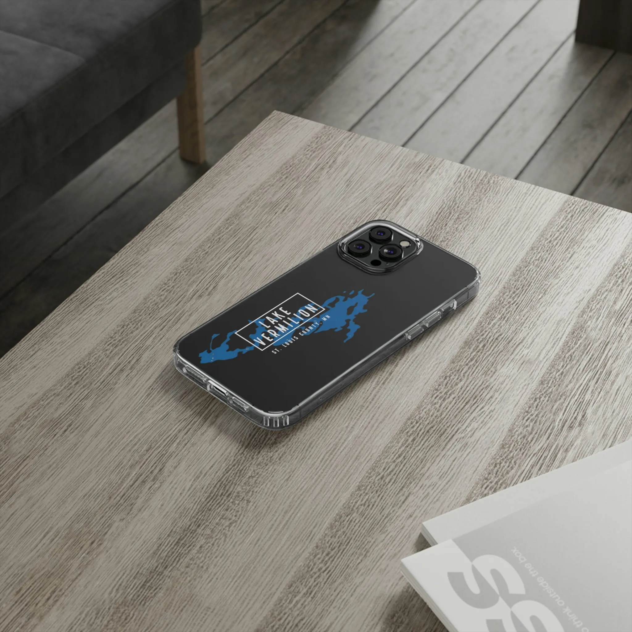 Lake Vermilion MN - Clear Cell Phone Cases