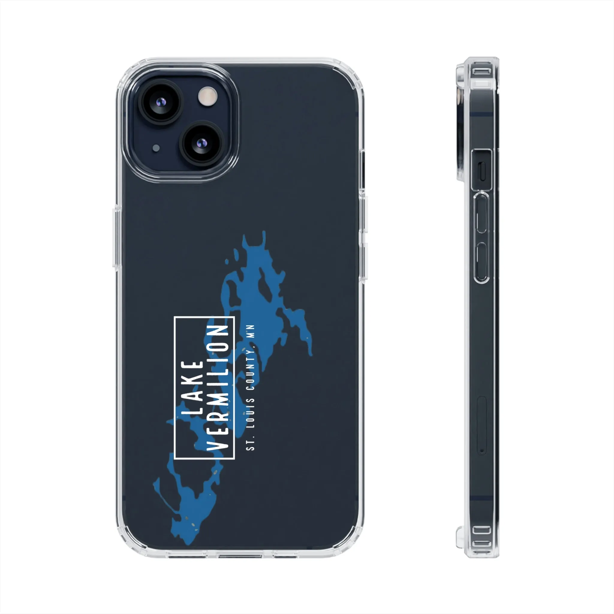 Lake Vermilion MN - Clear Cell Phone Cases