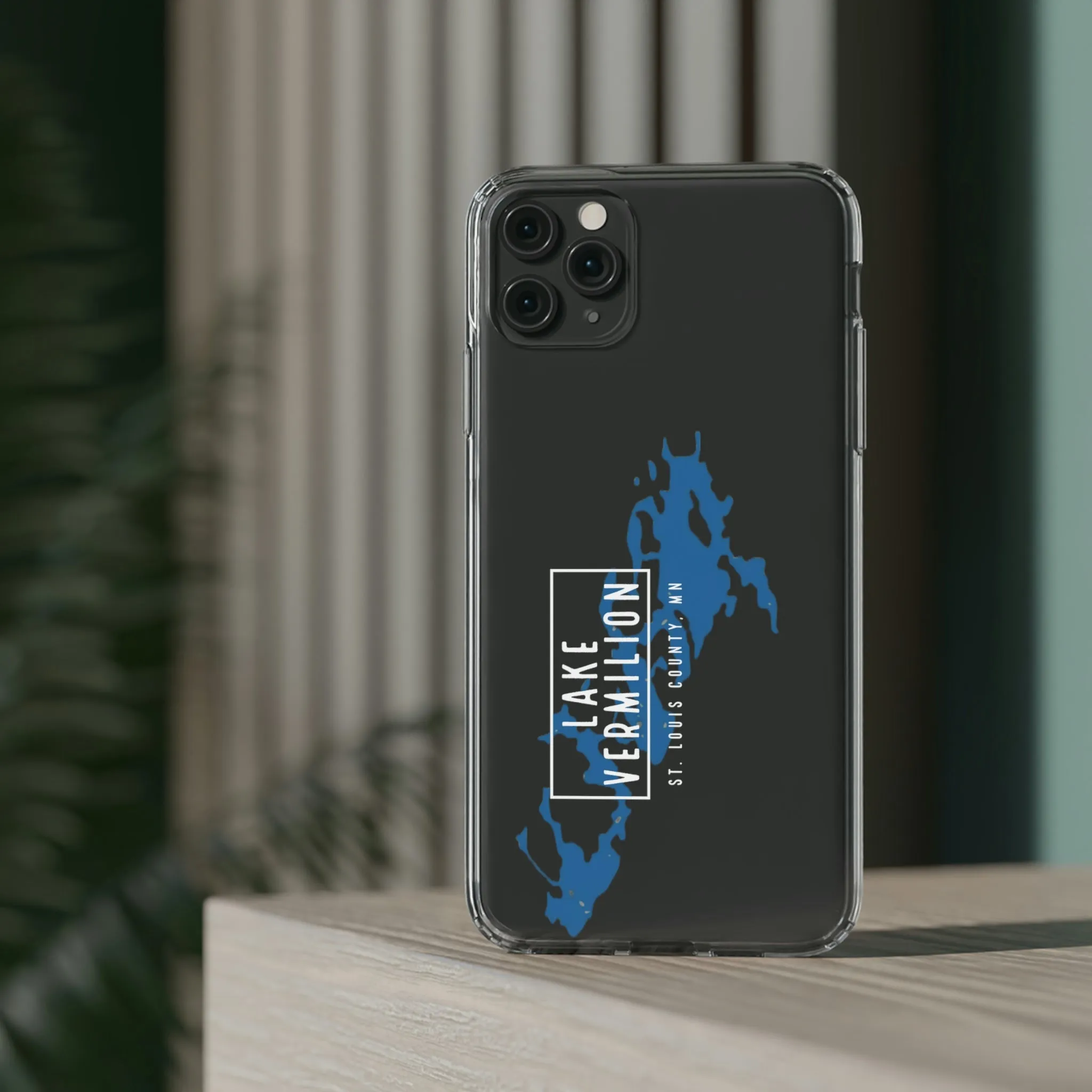 Lake Vermilion MN - Clear Cell Phone Cases