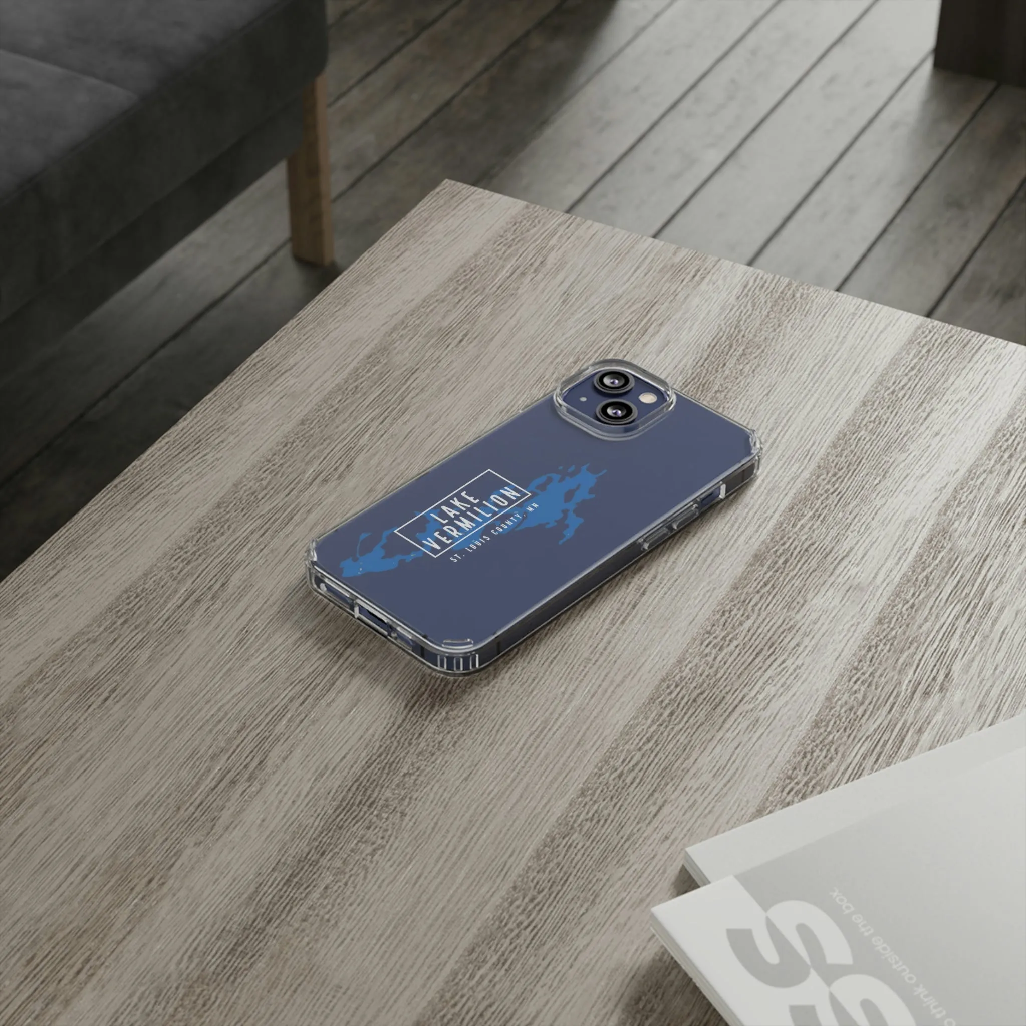 Lake Vermilion MN - Clear Cell Phone Cases