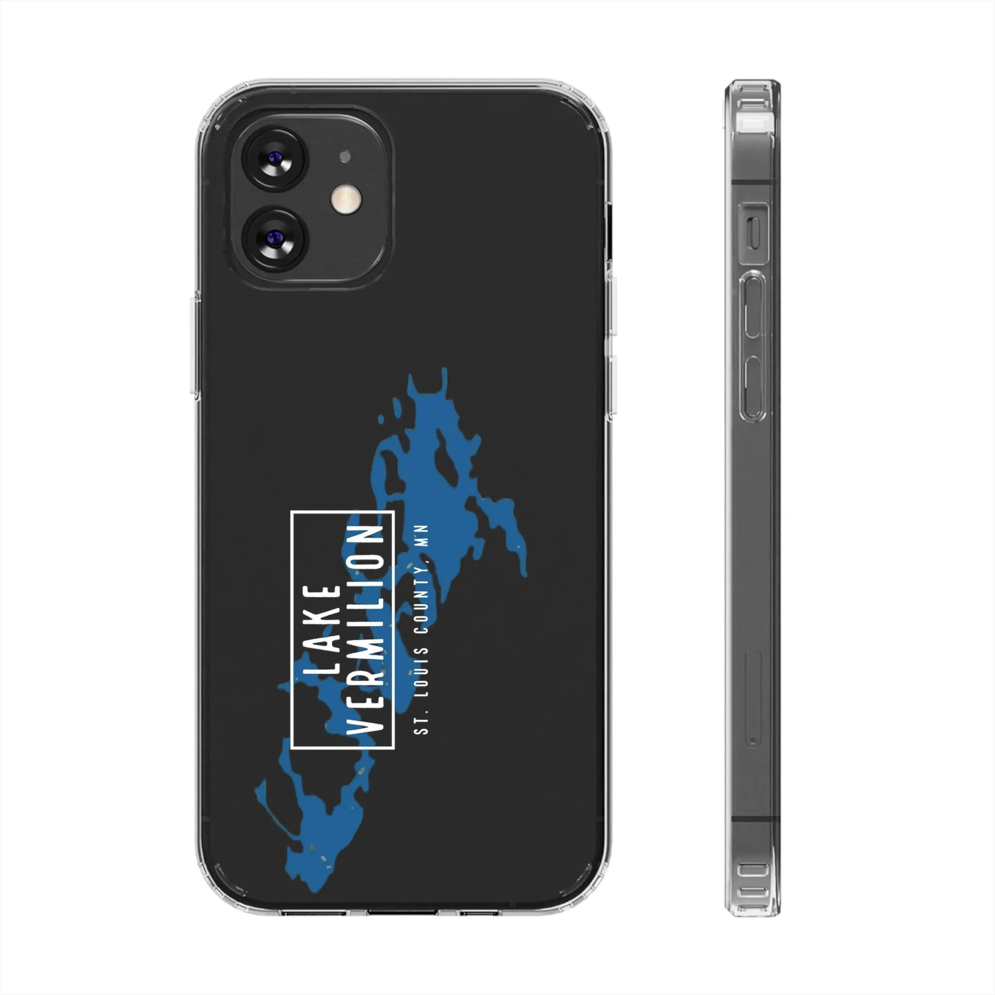 Lake Vermilion MN - Clear Cell Phone Cases