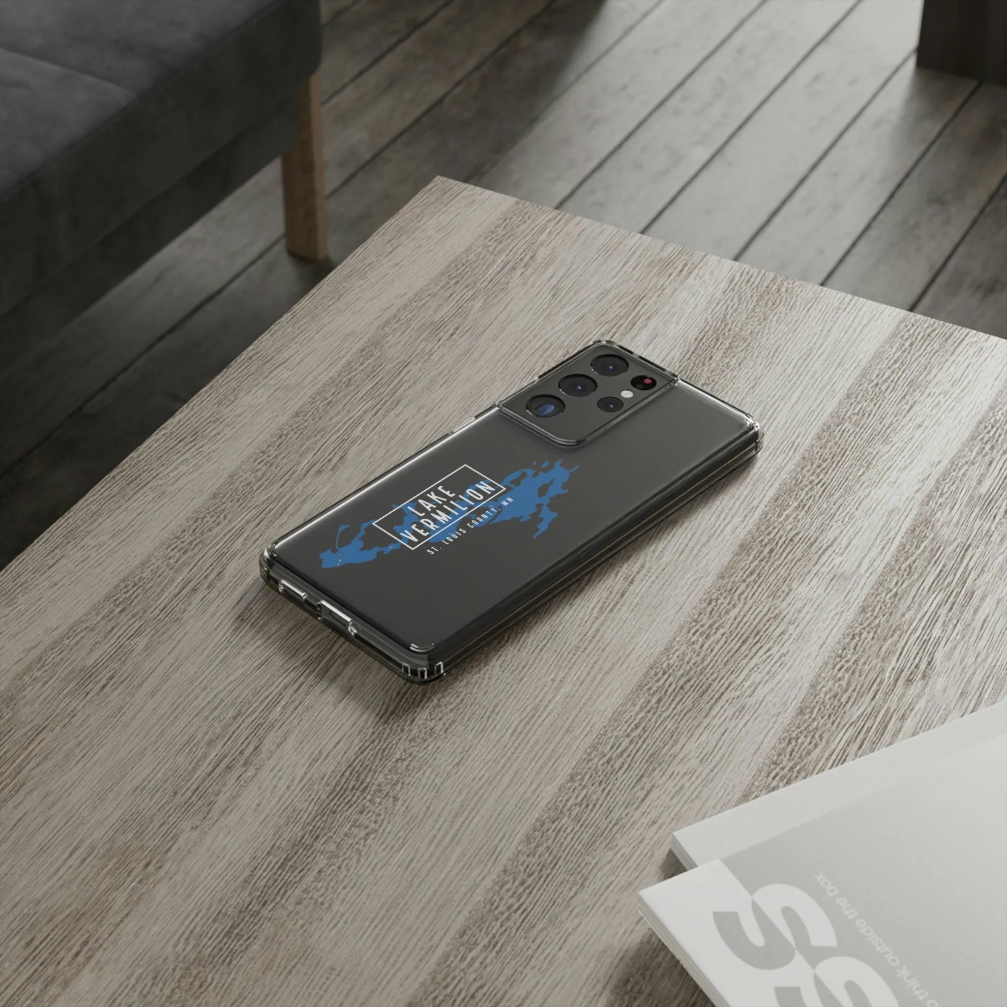 Lake Vermilion MN - Clear Cell Phone Cases