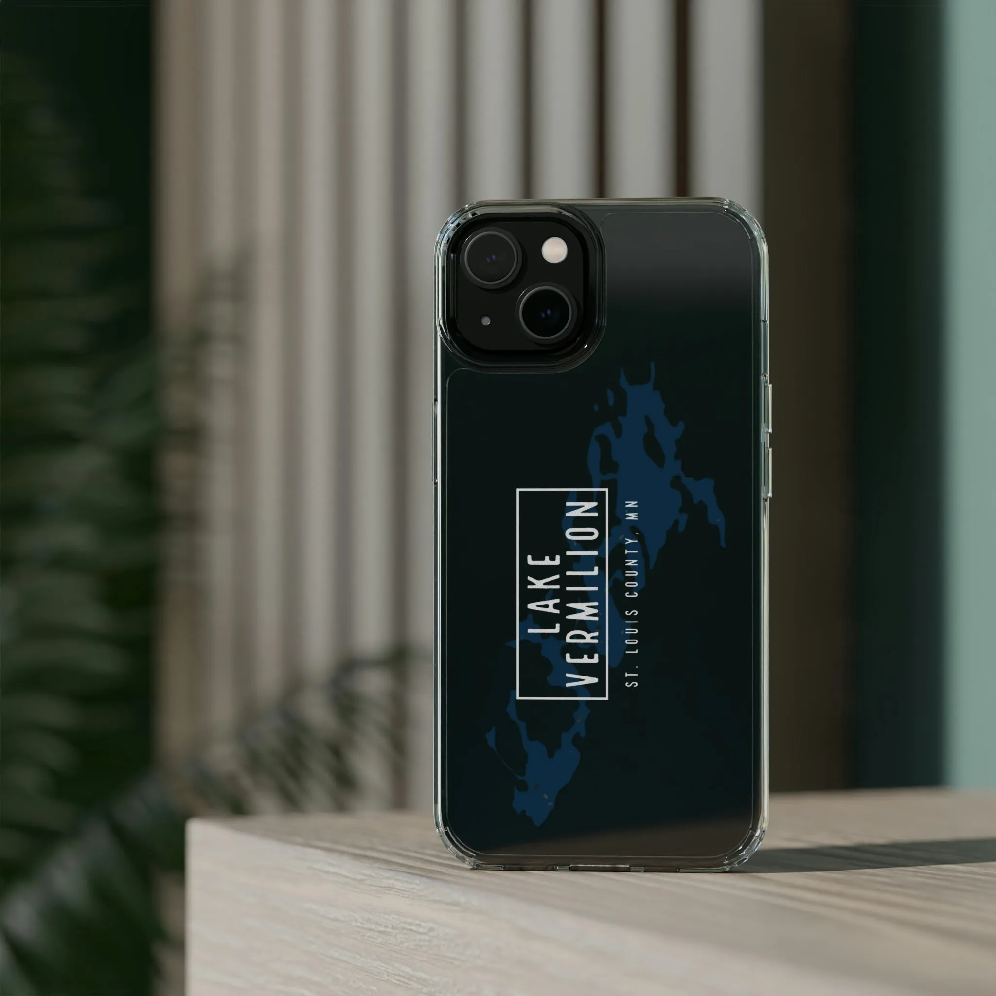 Lake Vermilion MN - Clear Cell Phone Cases