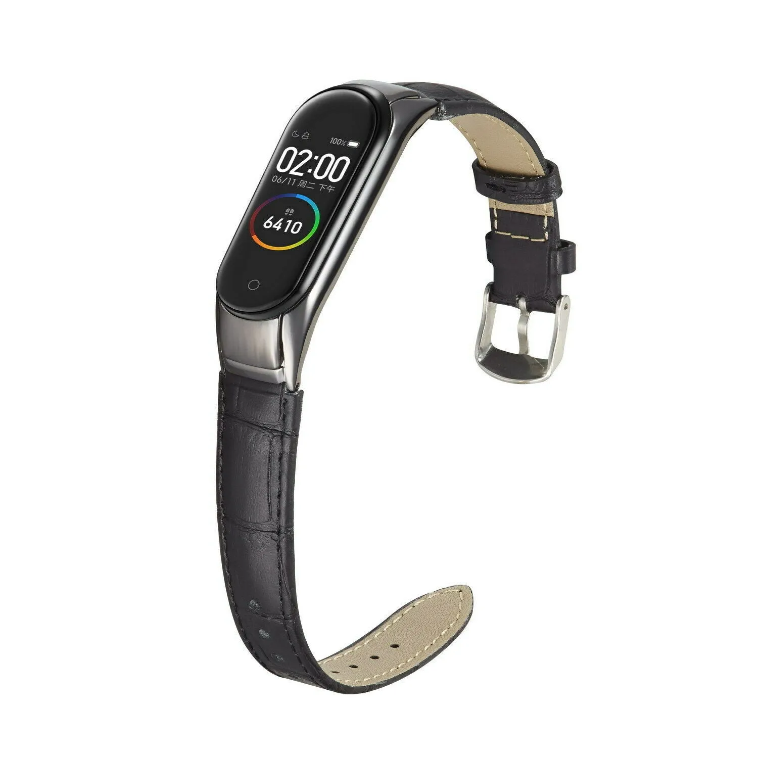 Leather Strap for Xiaomi Mi Band 3/4