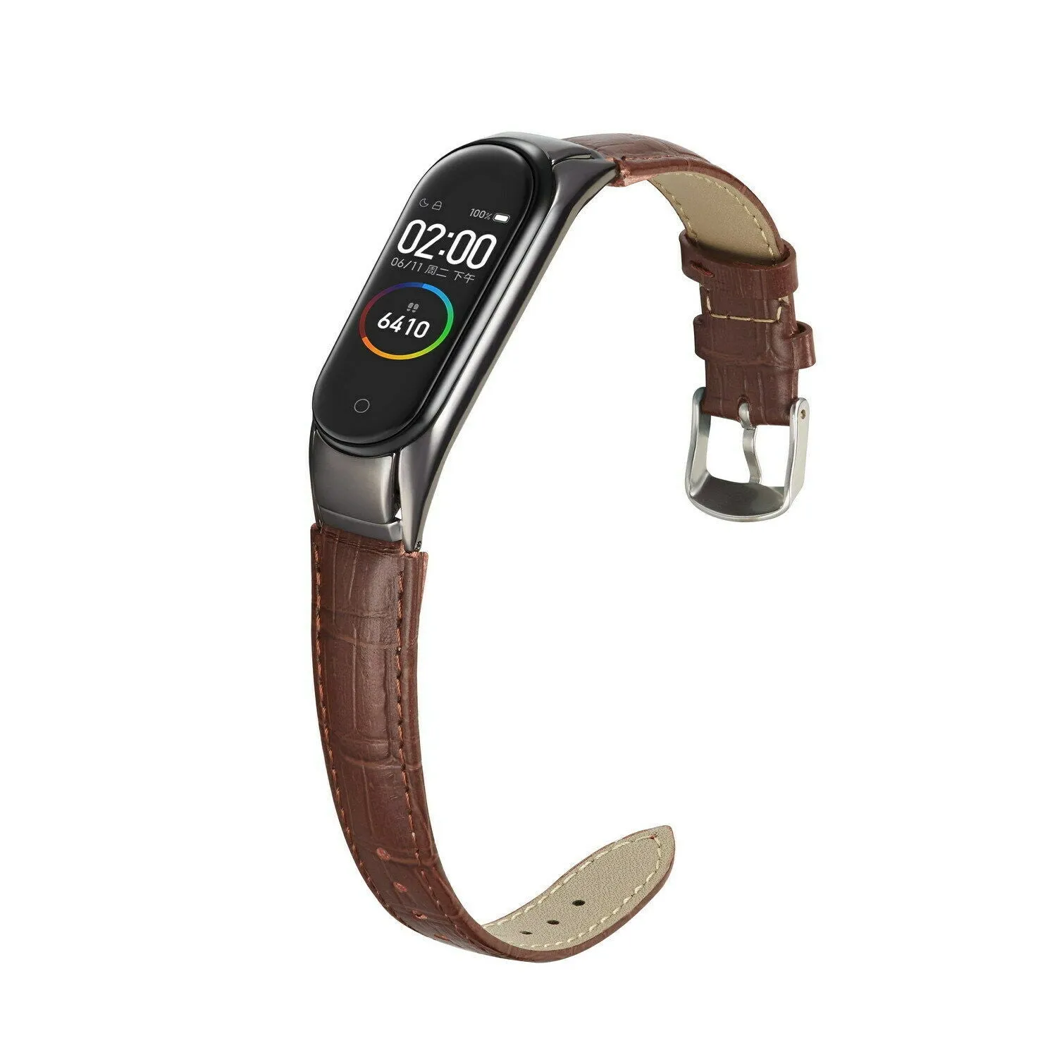 Leather Strap for Xiaomi Mi Band 3/4
