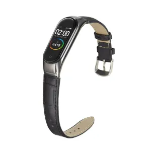 Leather Strap for Xiaomi Mi Band 3/4