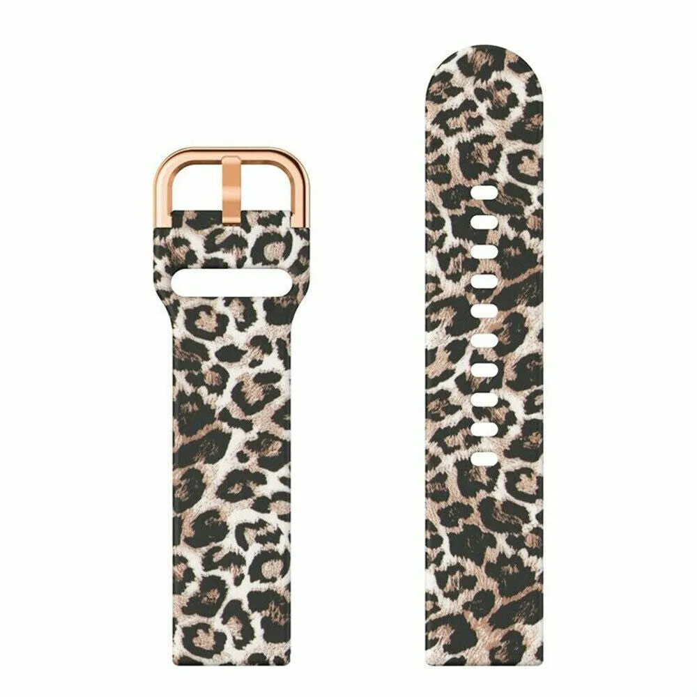 Leopard Print Pattern Samsung Galaxy Watch Strap