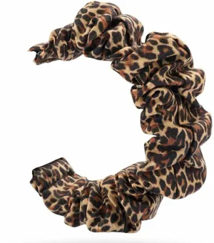 Leopard Print Scrunchie Strap for Versa 2 Watch by Fitbit