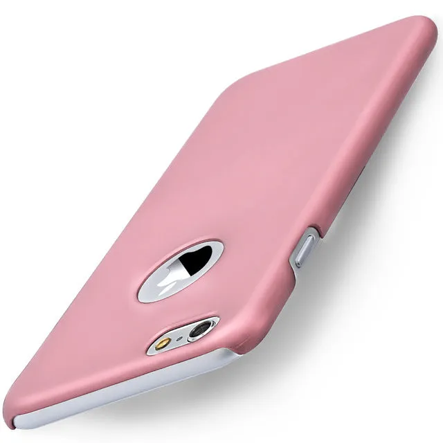 Luxury Phone Case for iPhone 5 5s SE 6 6s 7 7 Plus Matte Ultra Slim Hard Plastic Phone Back Cases Cover Fundas For iphone 7Plus
