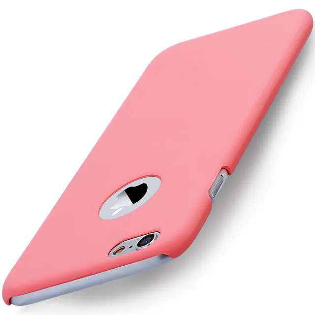 Luxury Phone Case for iPhone 5 5s SE 6 6s 7 7 Plus Matte Ultra Slim Hard Plastic Phone Back Cases Cover Fundas For iphone 7Plus