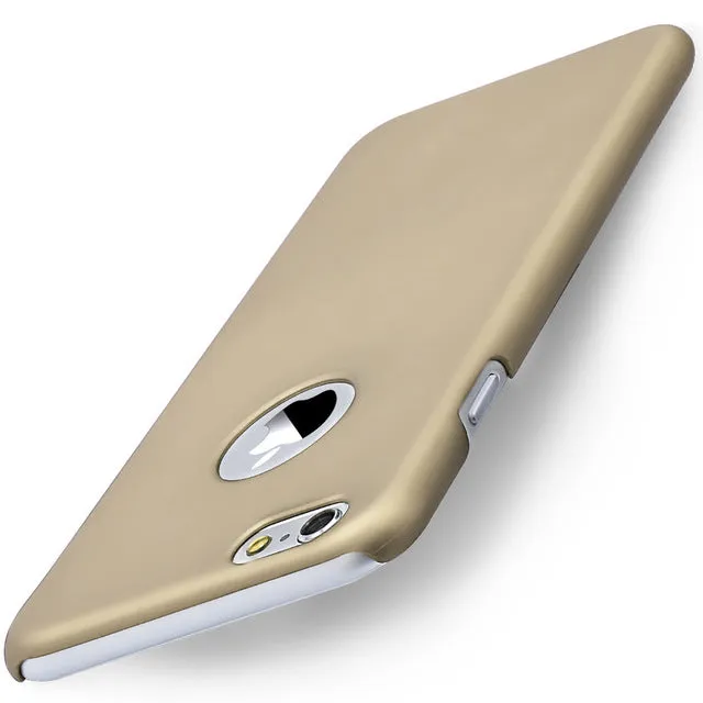 Luxury Phone Case for iPhone 5 5s SE 6 6s 7 7 Plus Matte Ultra Slim Hard Plastic Phone Back Cases Cover Fundas For iphone 7Plus
