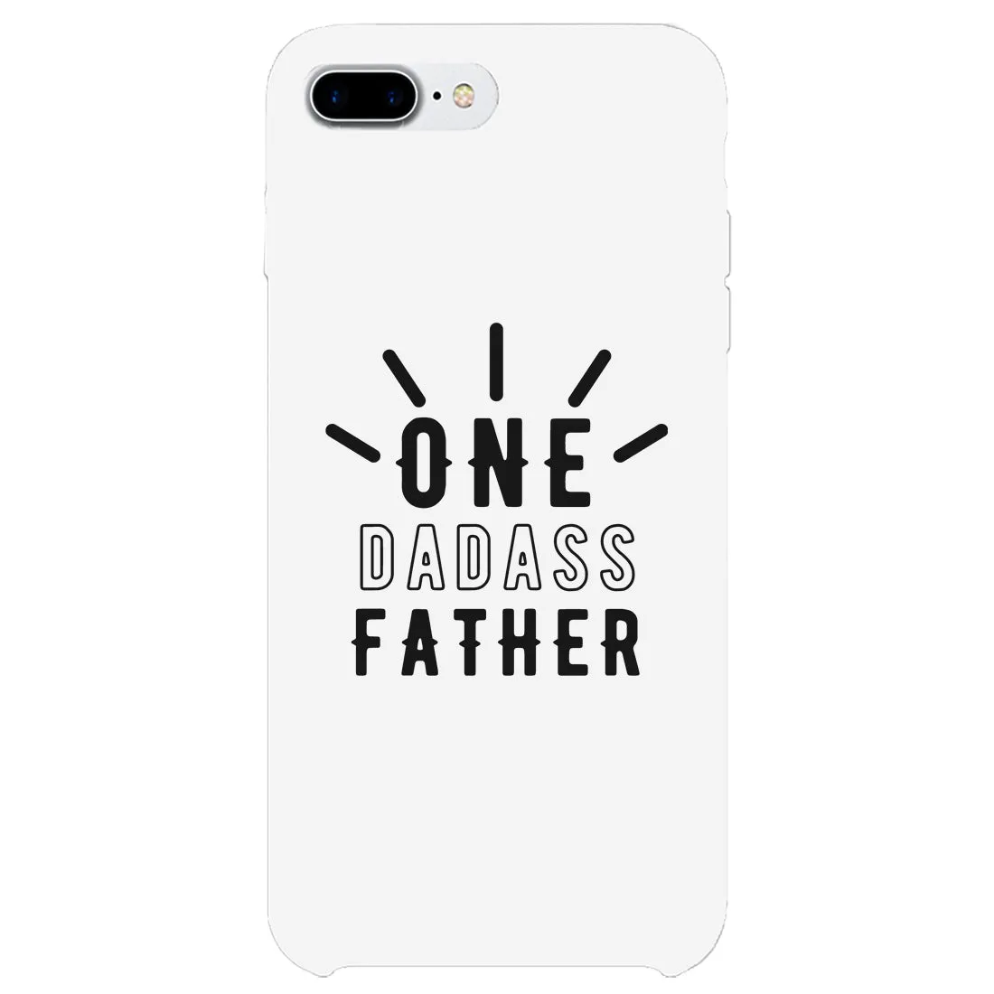 One Dadass Father Case Cool Loving Witty Quote Father's Day Gift