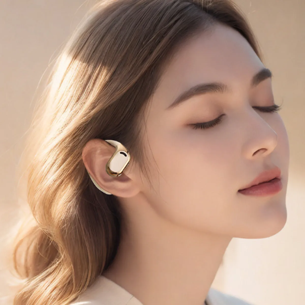 Open Sound HD Earphones With Disc Style Power Case