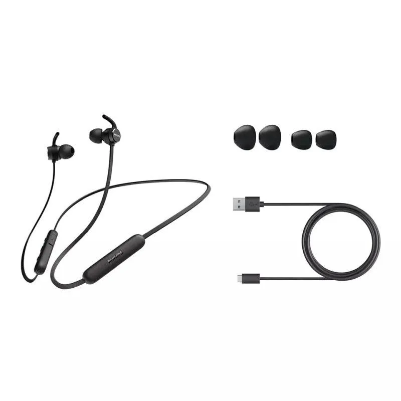Philips Wireless Earbud Bluetooth Earphones Black