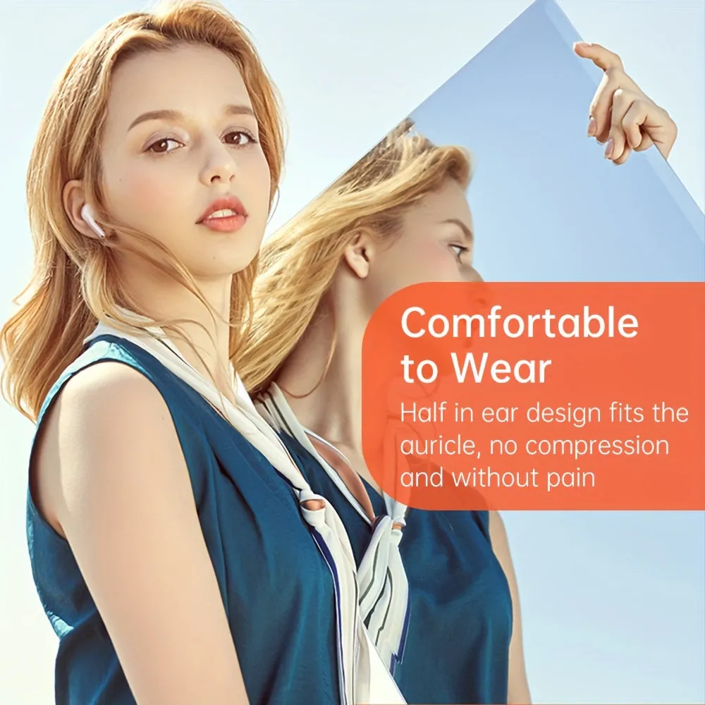 PRO V5.1 Headphones Semi-in-ear Sports Earbuds With 13mm Moving Coil Unit Long Endurance Time