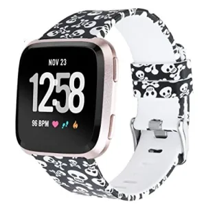 Punk Pattern Strap for Fitbit Versa