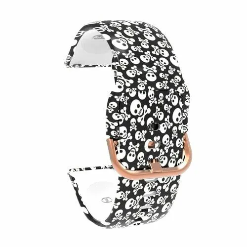 Punk Pattern Strap for Fitbit Watch Versa 2