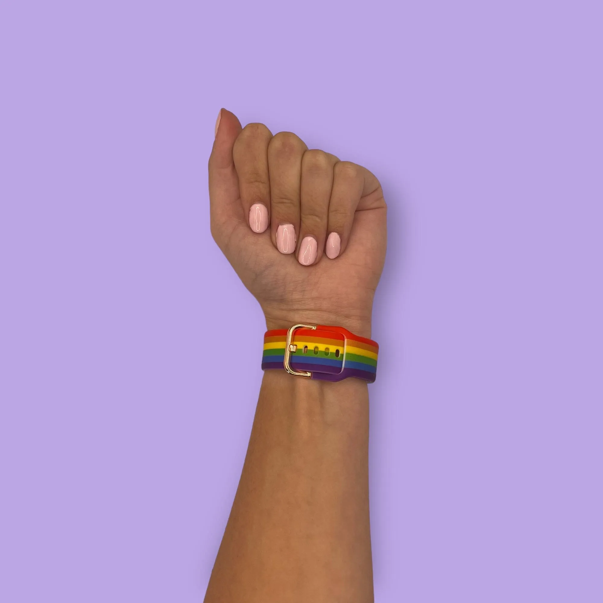Rainbow Watch Straps compatible with the Xiaomi Mi Watch Smartwatch