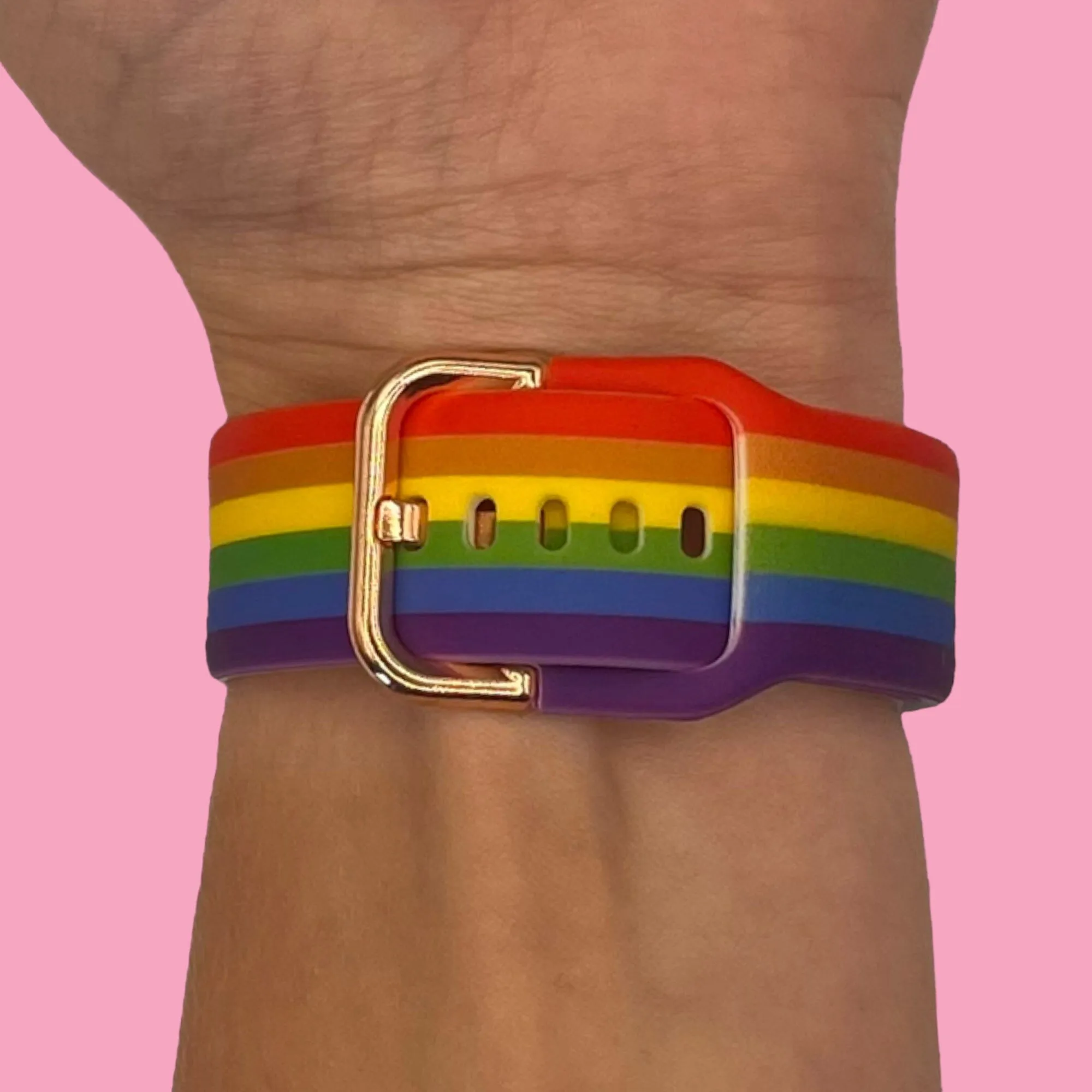 Rainbow Watch Straps compatible with the Xiaomi Mi Watch Smartwatch