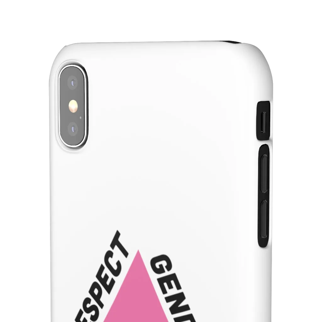 Respect Gender Pronouns Phone Case for Apple & Samsung