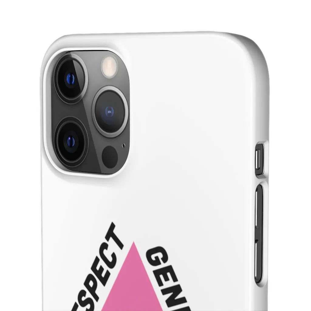 Respect Gender Pronouns Phone Case for Apple & Samsung