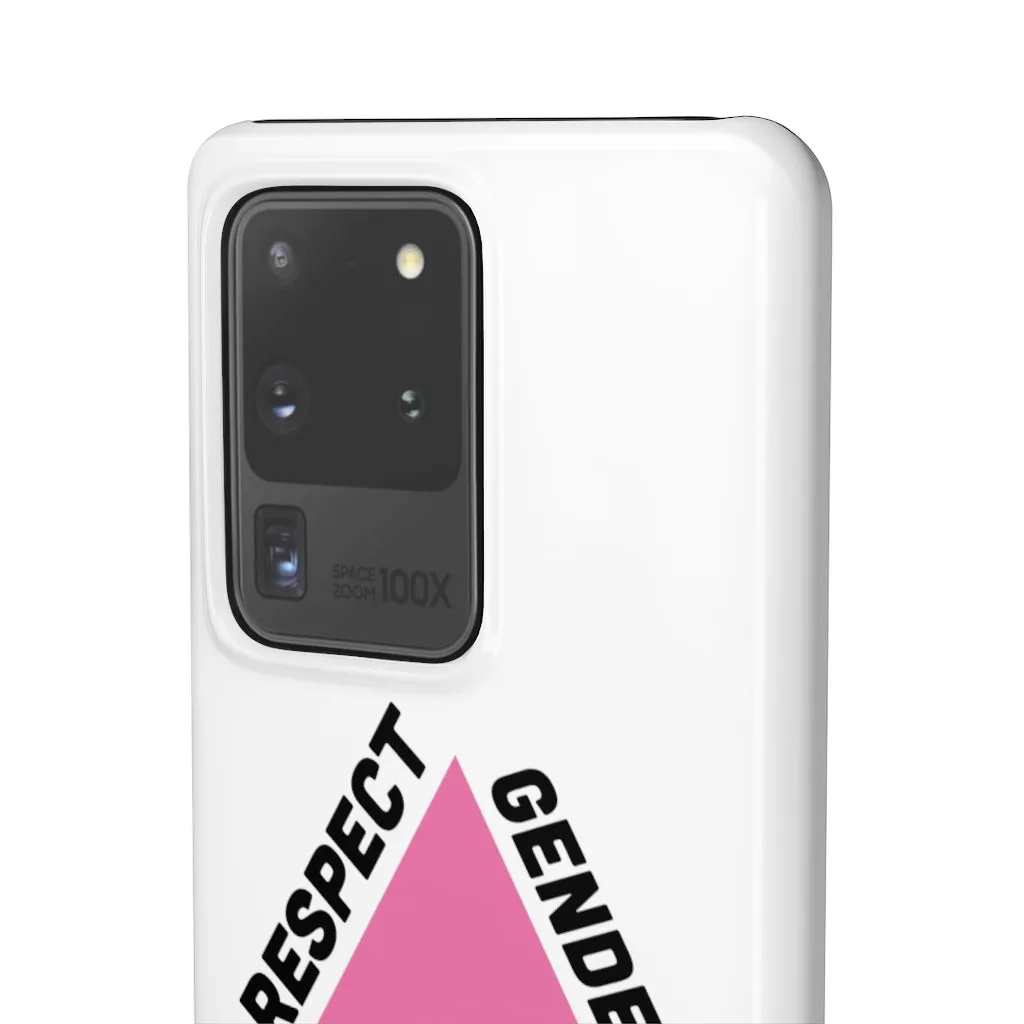 Respect Gender Pronouns Phone Case for Apple & Samsung