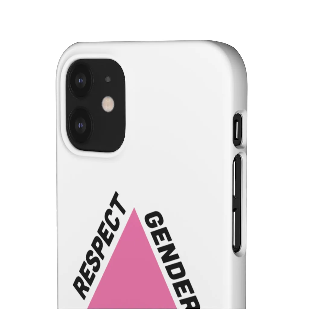 Respect Gender Pronouns Phone Case for Apple & Samsung