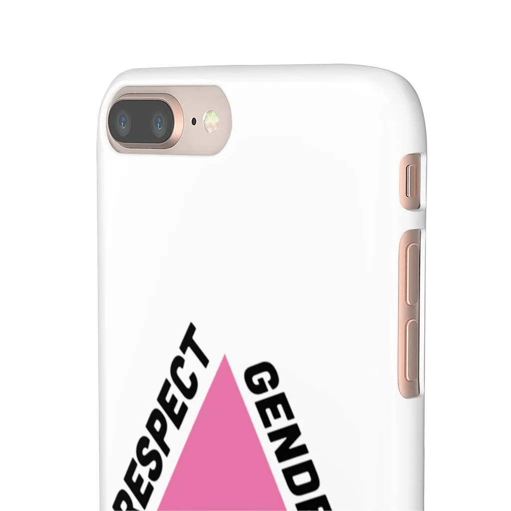 Respect Gender Pronouns Phone Case for Apple & Samsung
