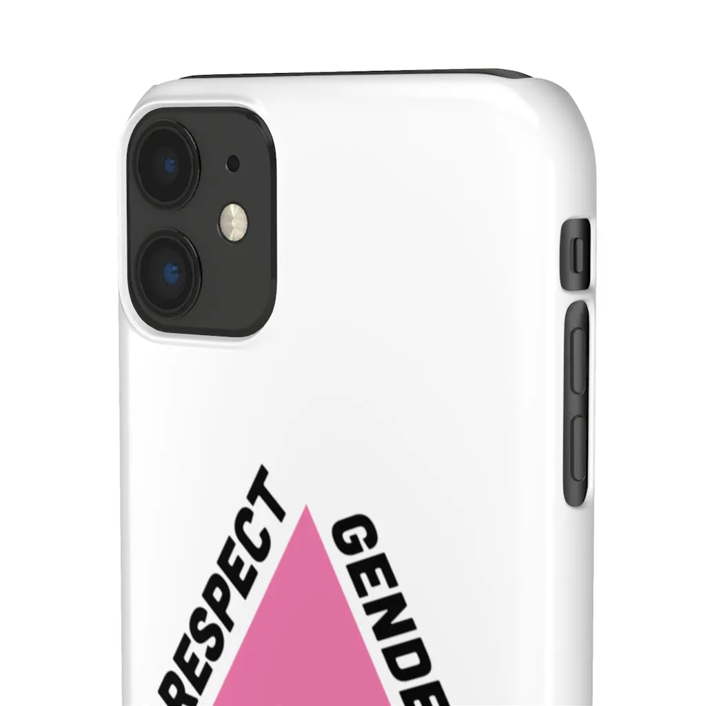 Respect Gender Pronouns Phone Case for Apple & Samsung