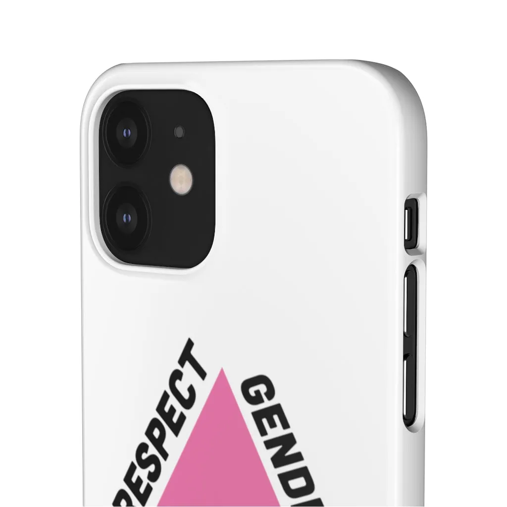 Respect Gender Pronouns Phone Case for Apple & Samsung