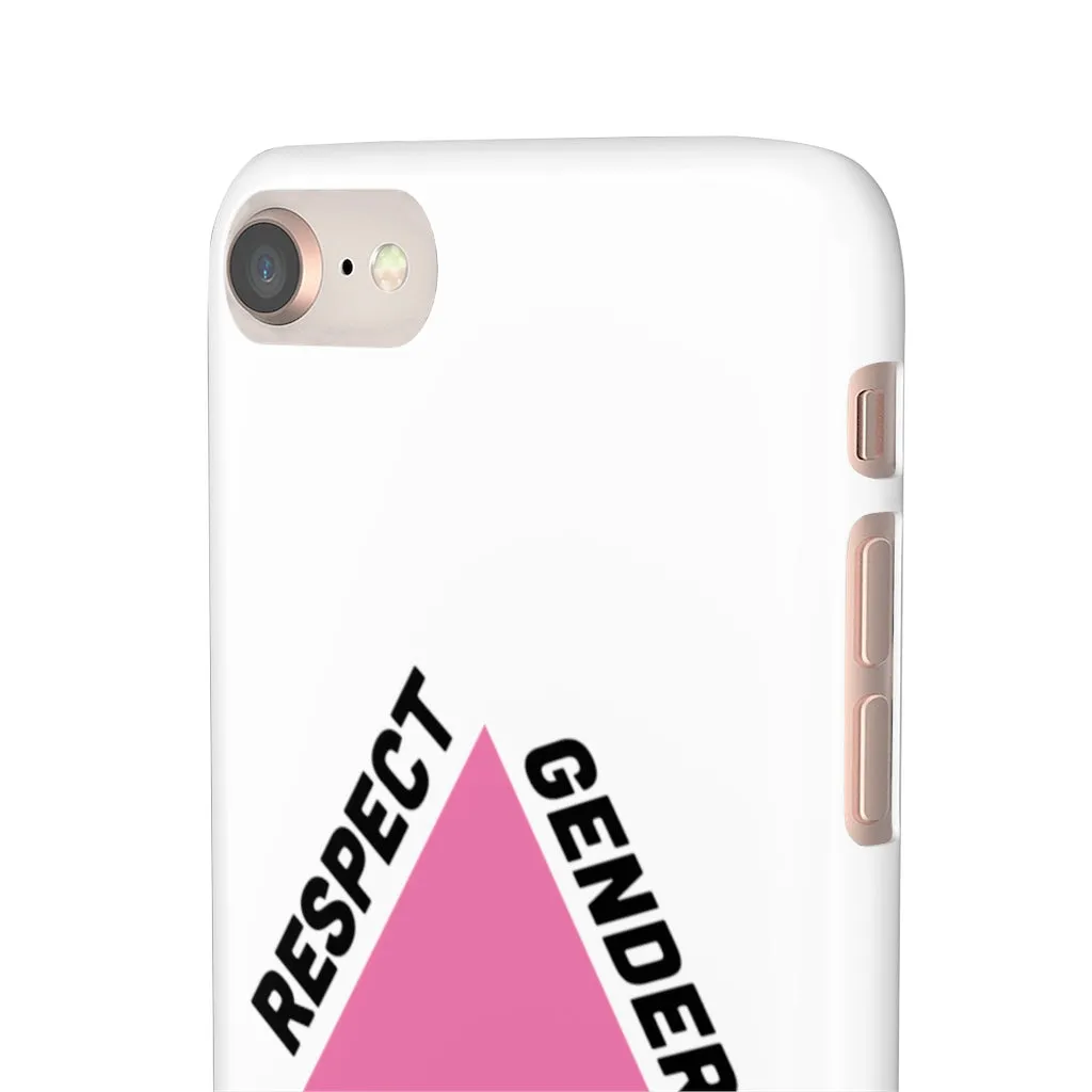Respect Gender Pronouns Phone Case for Apple & Samsung