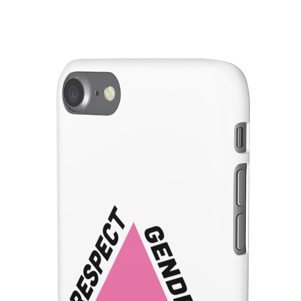 Respect Gender Pronouns Phone Case for Apple & Samsung