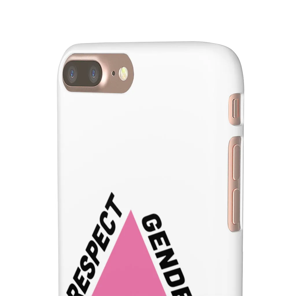 Respect Gender Pronouns Phone Case for Apple & Samsung