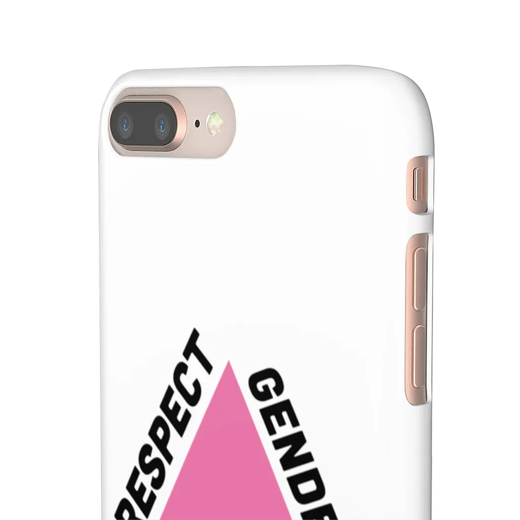 Respect Gender Pronouns Phone Case for Apple & Samsung