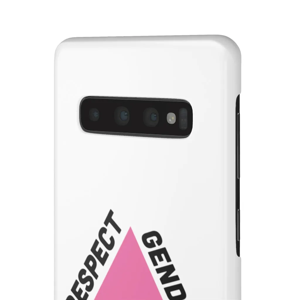 Respect Gender Pronouns Phone Case for Apple & Samsung