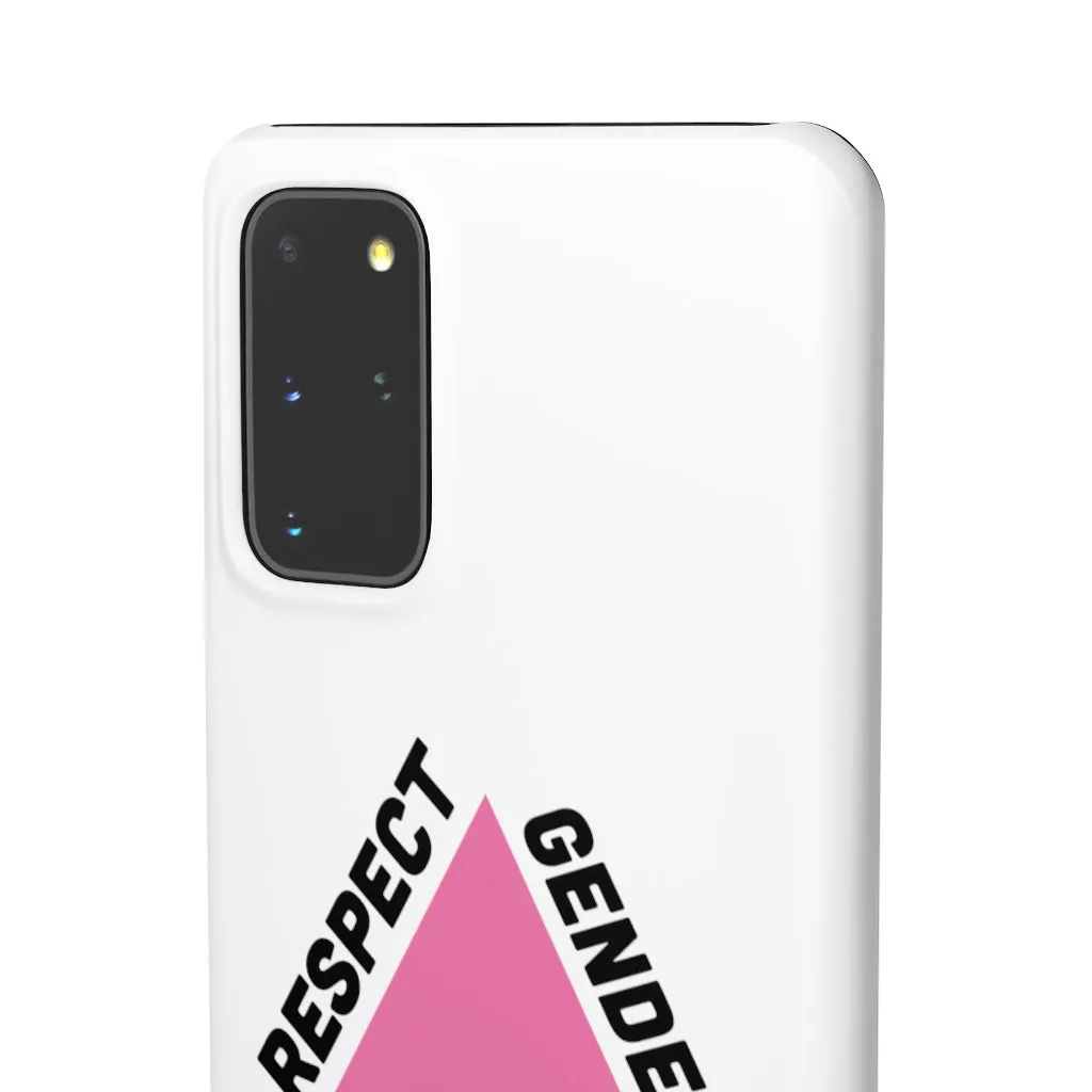 Respect Gender Pronouns Phone Case for Apple & Samsung