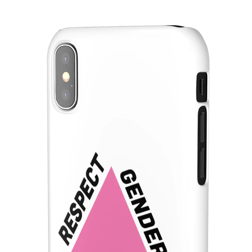 Respect Gender Pronouns Phone Case for Apple & Samsung