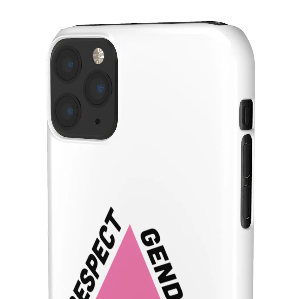 Respect Gender Pronouns Phone Case for Apple & Samsung