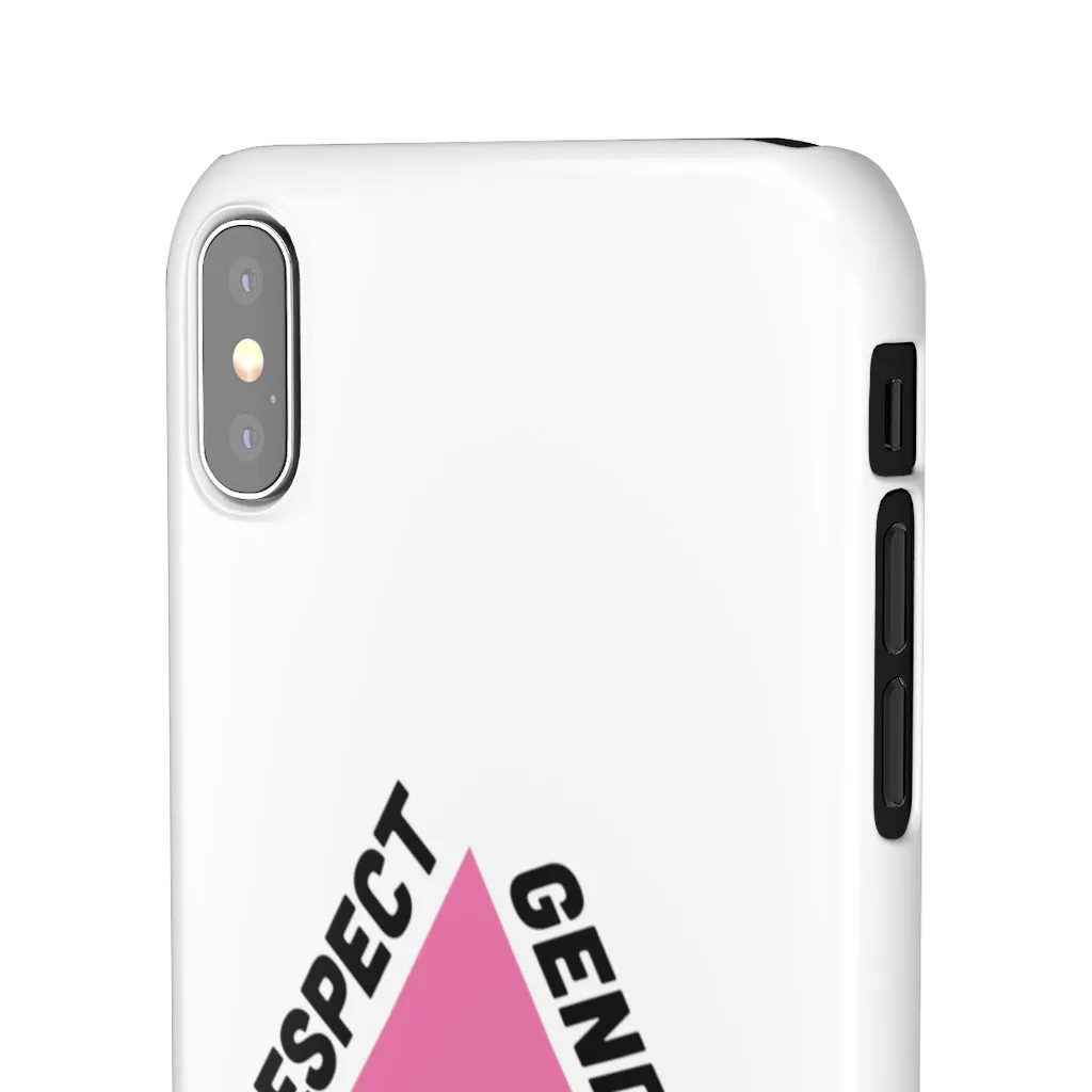 Respect Gender Pronouns Phone Case for Apple & Samsung