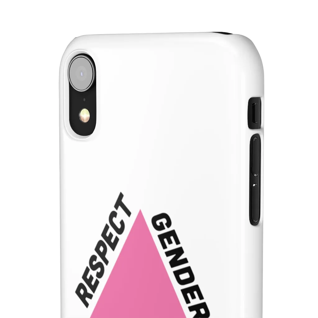 Respect Gender Pronouns Phone Case for Apple & Samsung