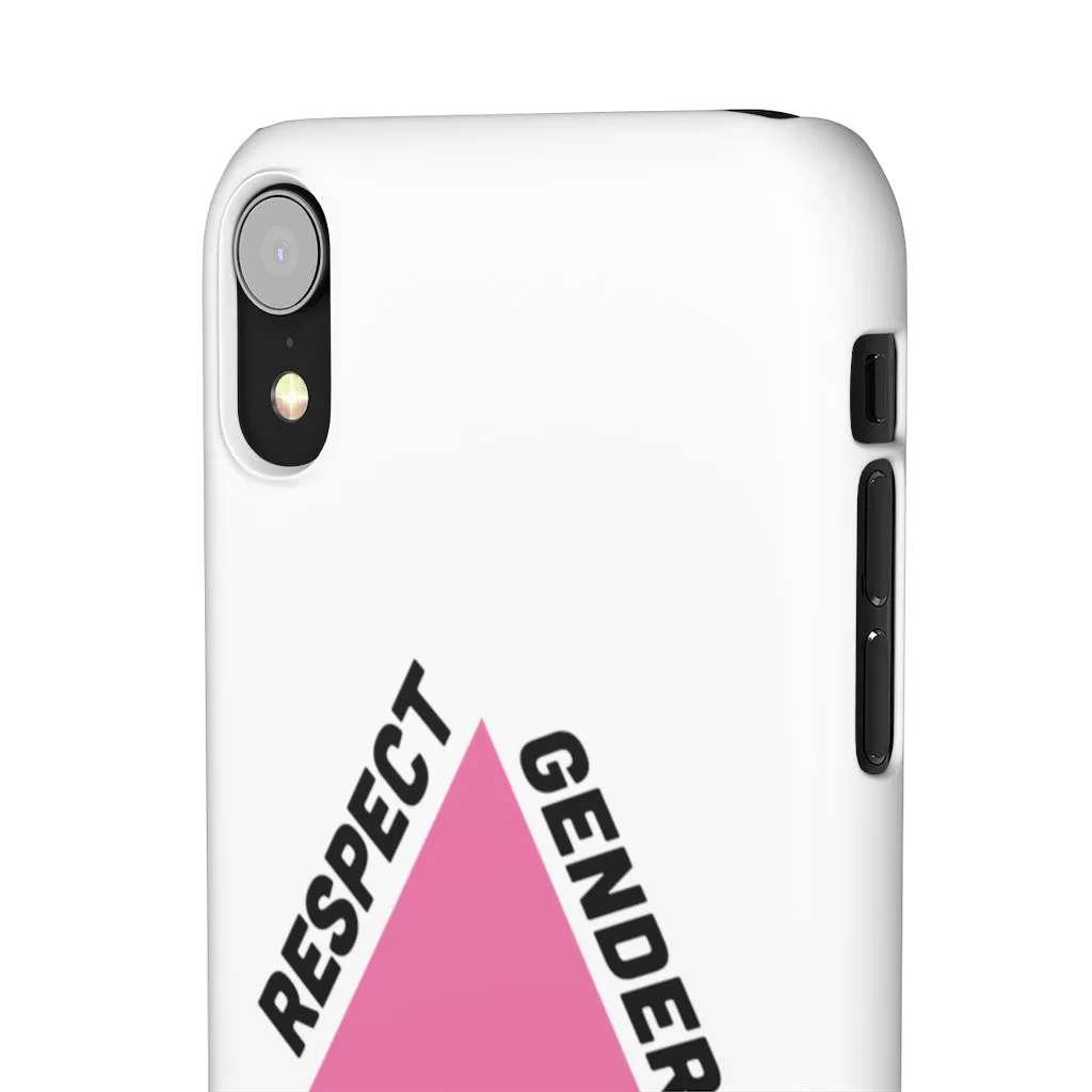 Respect Gender Pronouns Phone Case for Apple & Samsung
