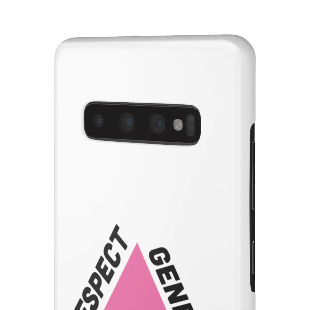 Respect Gender Pronouns Phone Case for Apple & Samsung