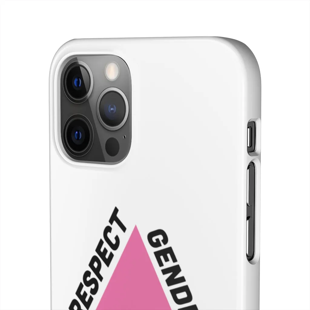 Respect Gender Pronouns Phone Case for Apple & Samsung