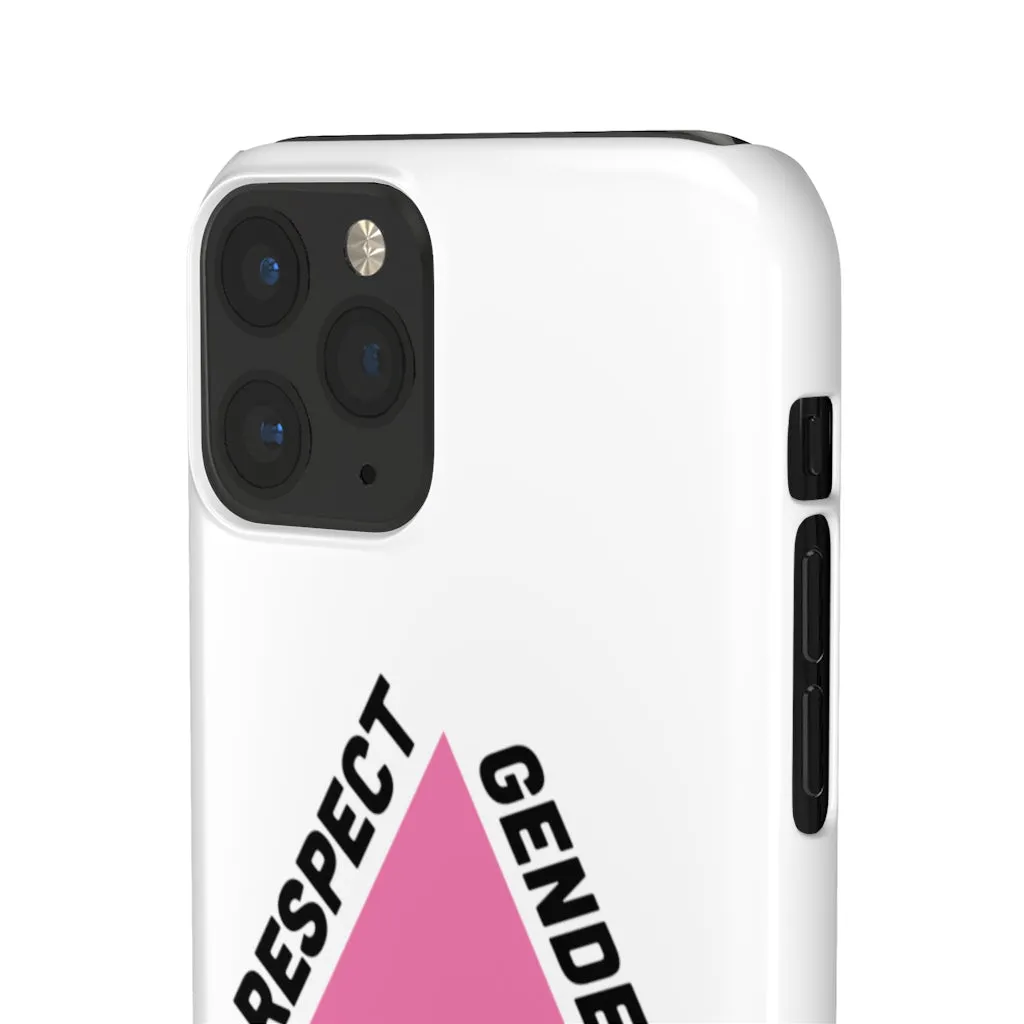 Respect Gender Pronouns Phone Case for Apple & Samsung