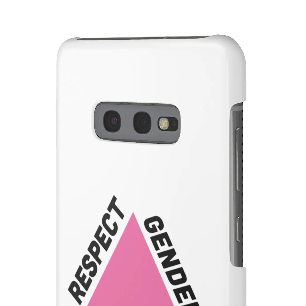 Respect Gender Pronouns Phone Case for Apple & Samsung