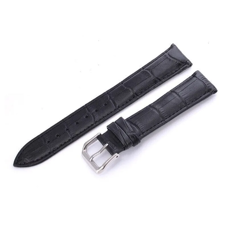 Snakeskin Leather Watch Straps Compatible with the Xiaomi Mi Watch Smartwatch